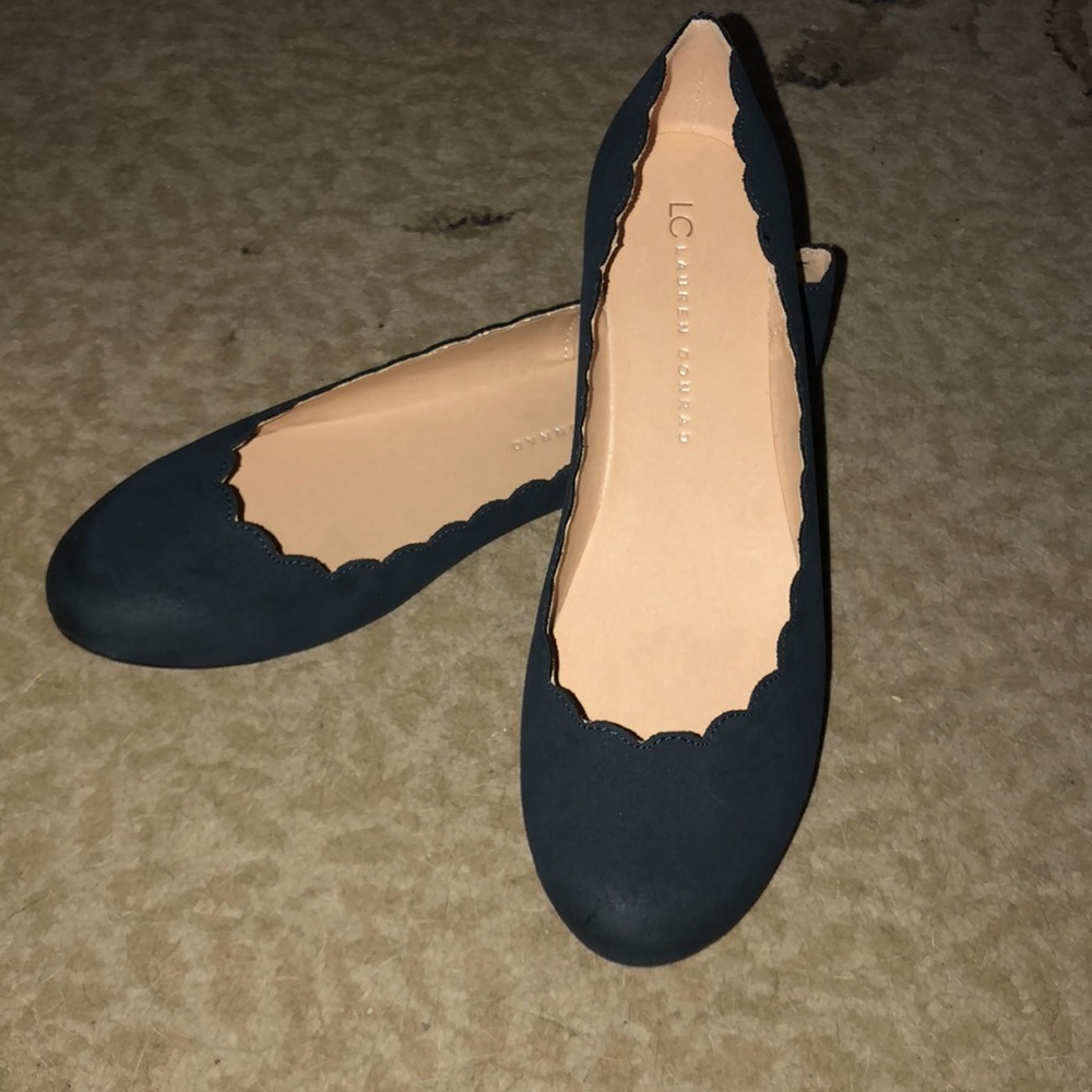 BRAND NEW Lauren Conrad Navy Flats